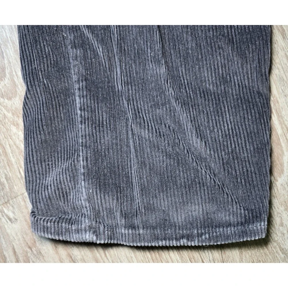 Vintage Arizona Jean Co Corduroy Pants Mens 28x30 Baggy Fit Black 1999 Grunge